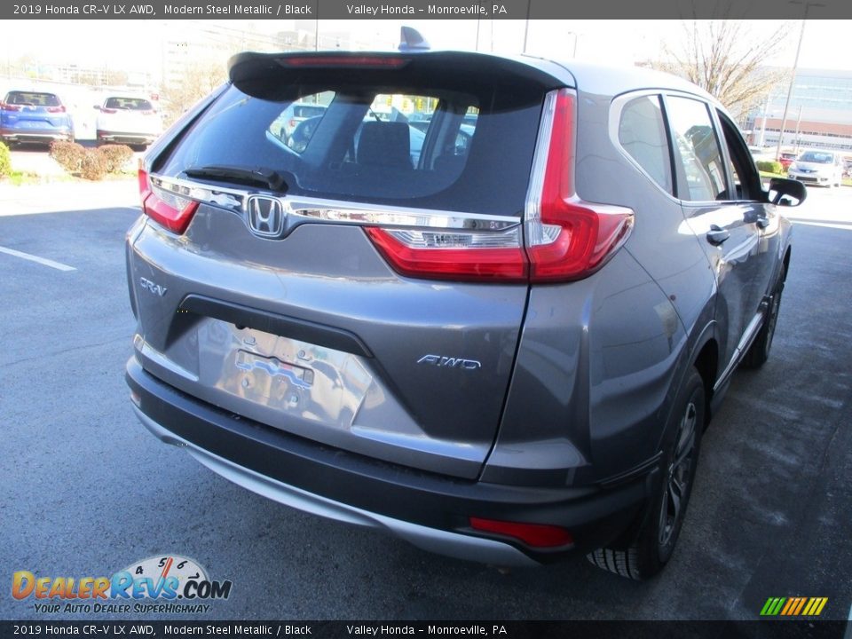 2019 Honda CR-V LX AWD Modern Steel Metallic / Black Photo #5