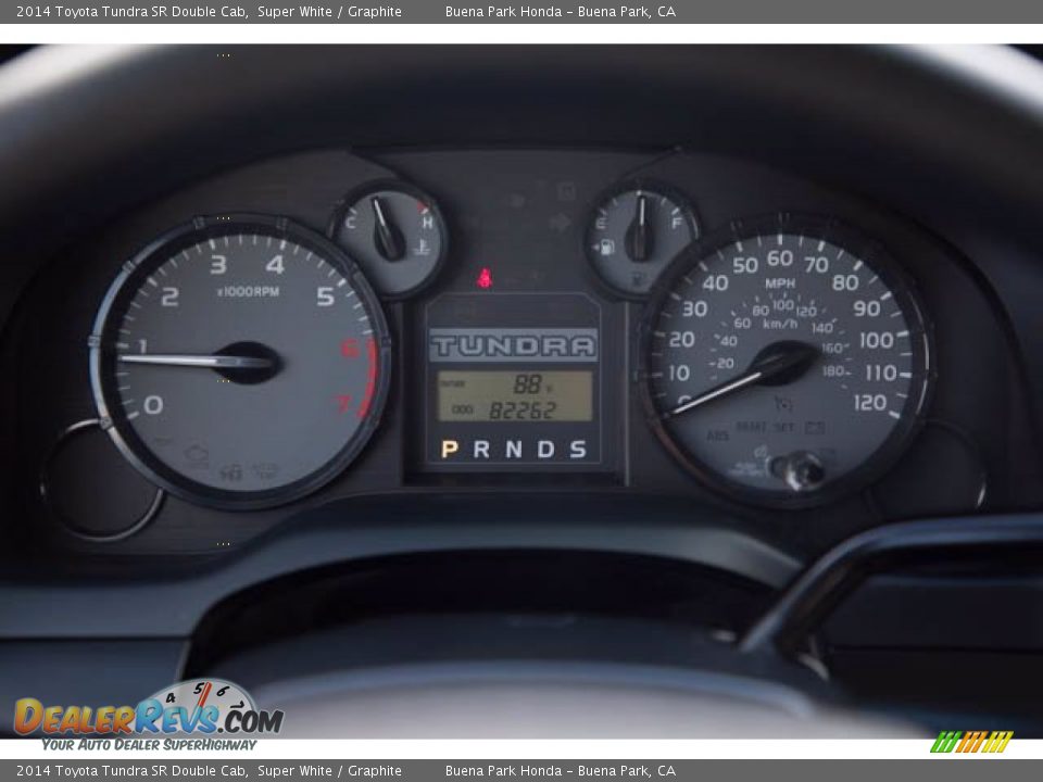 2014 Toyota Tundra SR Double Cab Gauges Photo #26