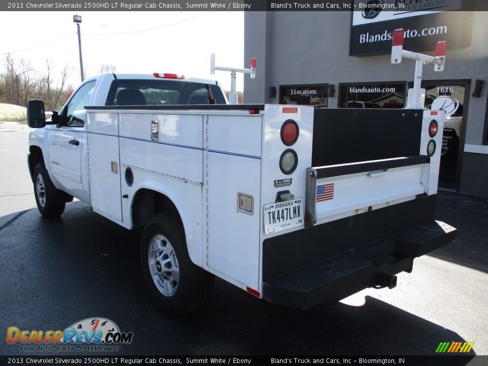 2013 Chevrolet Silverado 2500HD LT Regular Cab Chassis Summit White / Ebony Photo #3