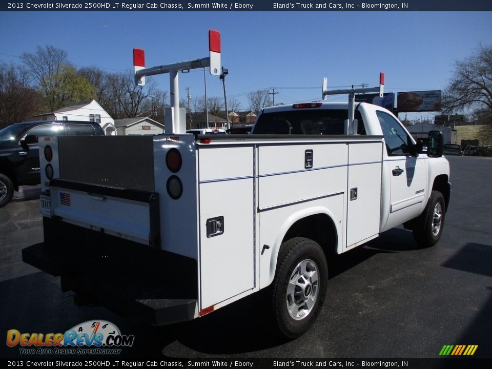 2013 Chevrolet Silverado 2500HD LT Regular Cab Chassis Summit White / Ebony Photo #4