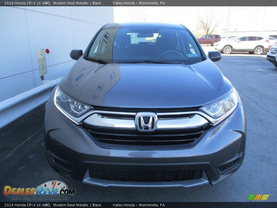 2019 Honda CR-V LX AWD Modern Steel Metallic / Black Photo #8