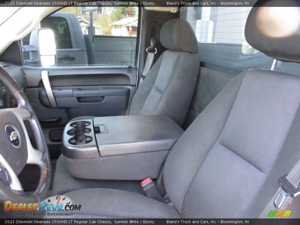 Front Seat of 2013 Chevrolet Silverado 2500HD LT Regular Cab Chassis Photo #7