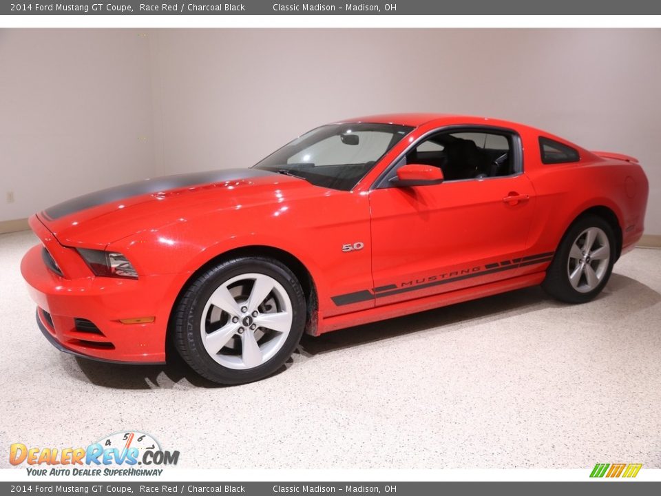 2014 Ford Mustang GT Coupe Race Red / Charcoal Black Photo #3