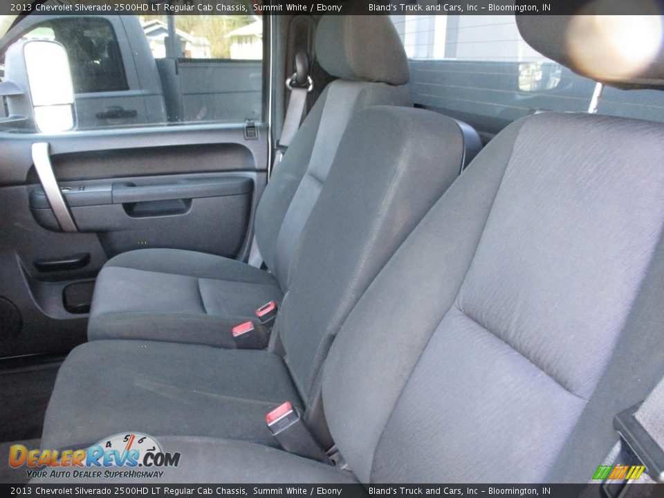 2013 Chevrolet Silverado 2500HD LT Regular Cab Chassis Summit White / Ebony Photo #8