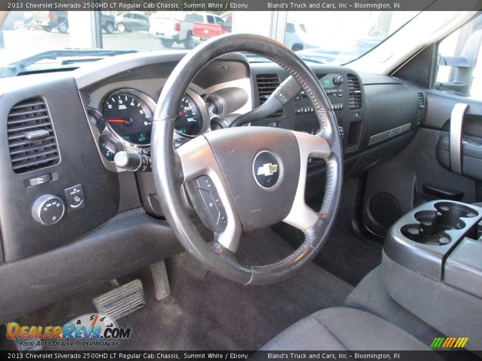 2013 Chevrolet Silverado 2500HD LT Regular Cab Chassis Steering Wheel Photo #9