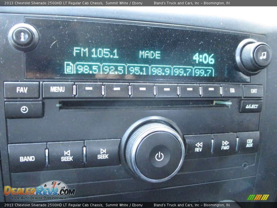 Audio System of 2013 Chevrolet Silverado 2500HD LT Regular Cab Chassis Photo #17