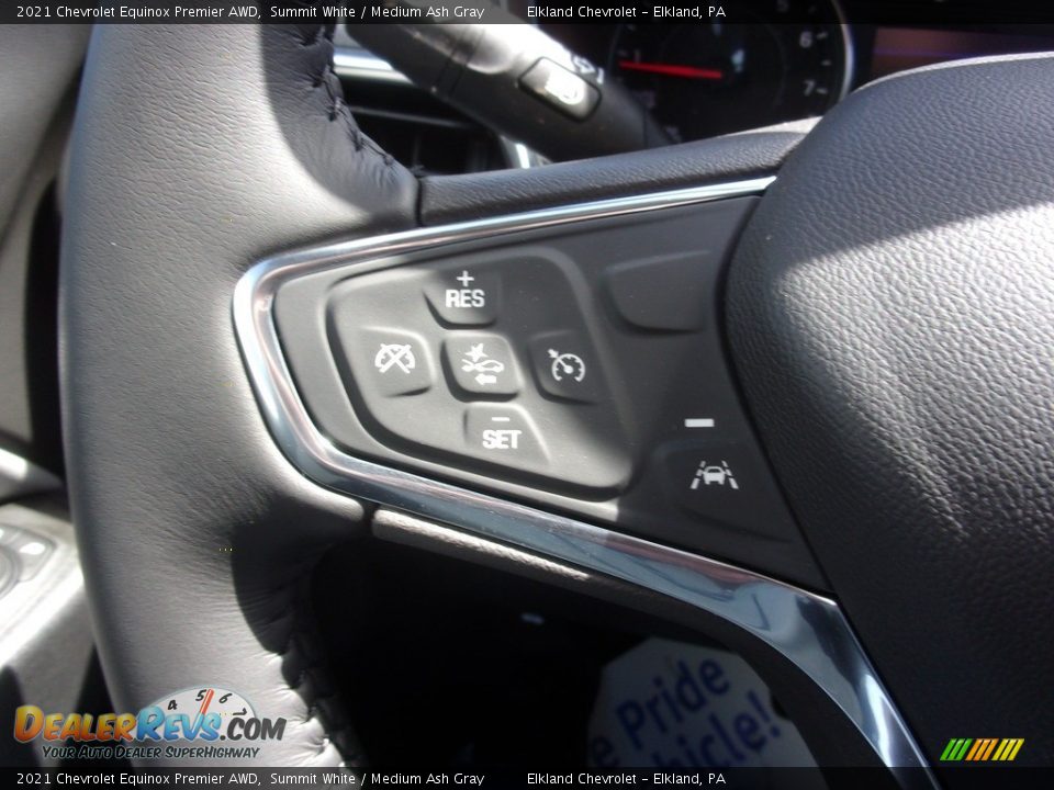 2021 Chevrolet Equinox Premier AWD Summit White / Medium Ash Gray Photo #22