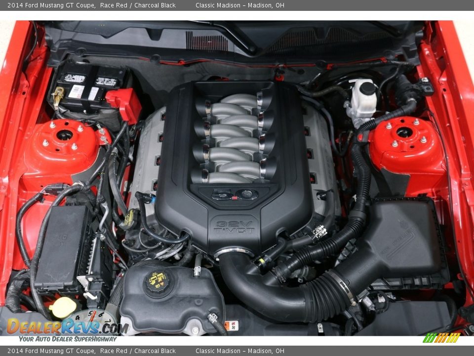 2014 Ford Mustang GT Coupe Race Red / Charcoal Black Photo #17