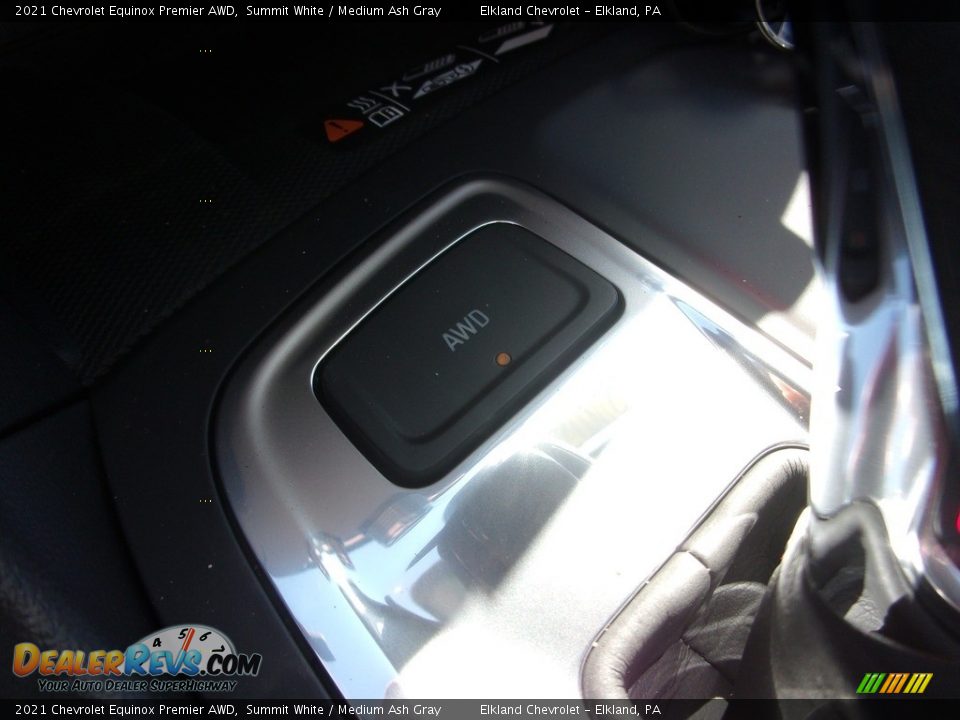2021 Chevrolet Equinox Premier AWD Summit White / Medium Ash Gray Photo #27