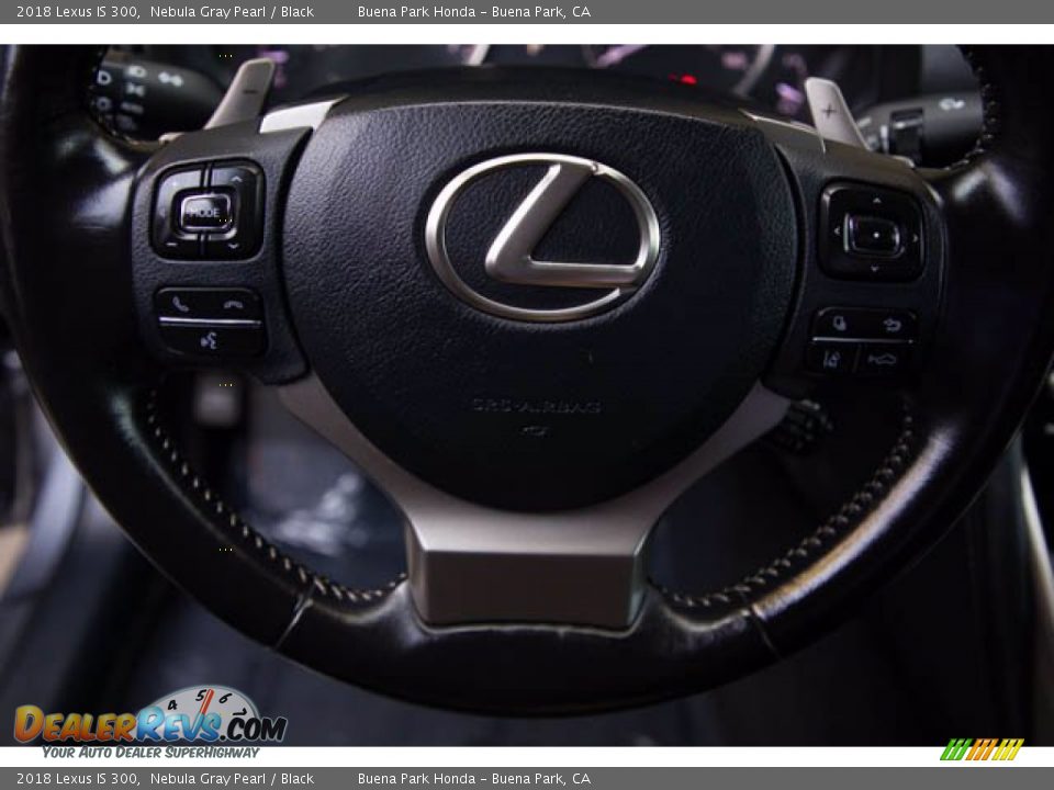 2018 Lexus IS 300 Nebula Gray Pearl / Black Photo #15