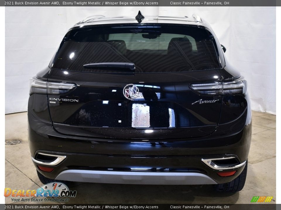 2021 Buick Envision Avenir AWD Ebony Twilight Metallic / Whisper Beige w/Ebony Accents Photo #3