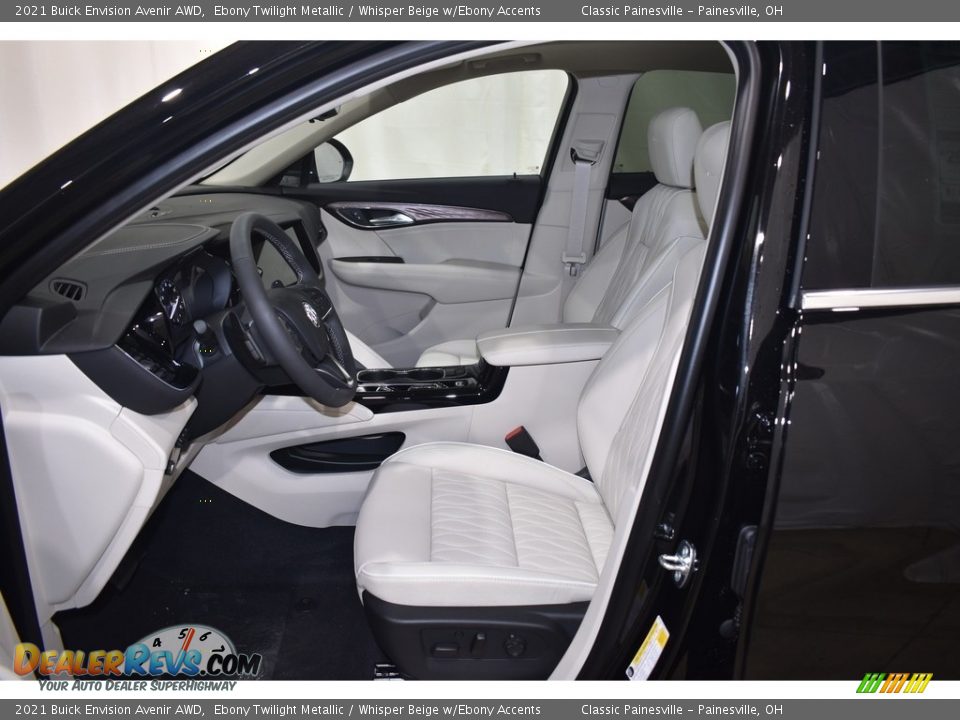 2021 Buick Envision Avenir AWD Ebony Twilight Metallic / Whisper Beige w/Ebony Accents Photo #7