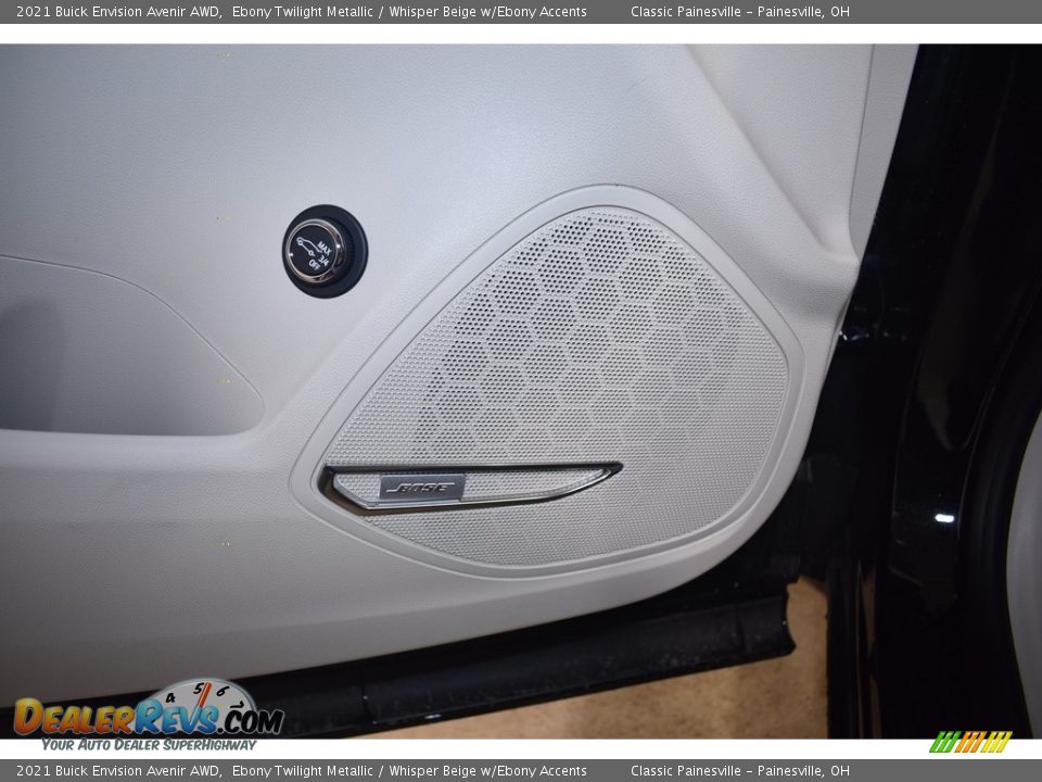 2021 Buick Envision Avenir AWD Ebony Twilight Metallic / Whisper Beige w/Ebony Accents Photo #9