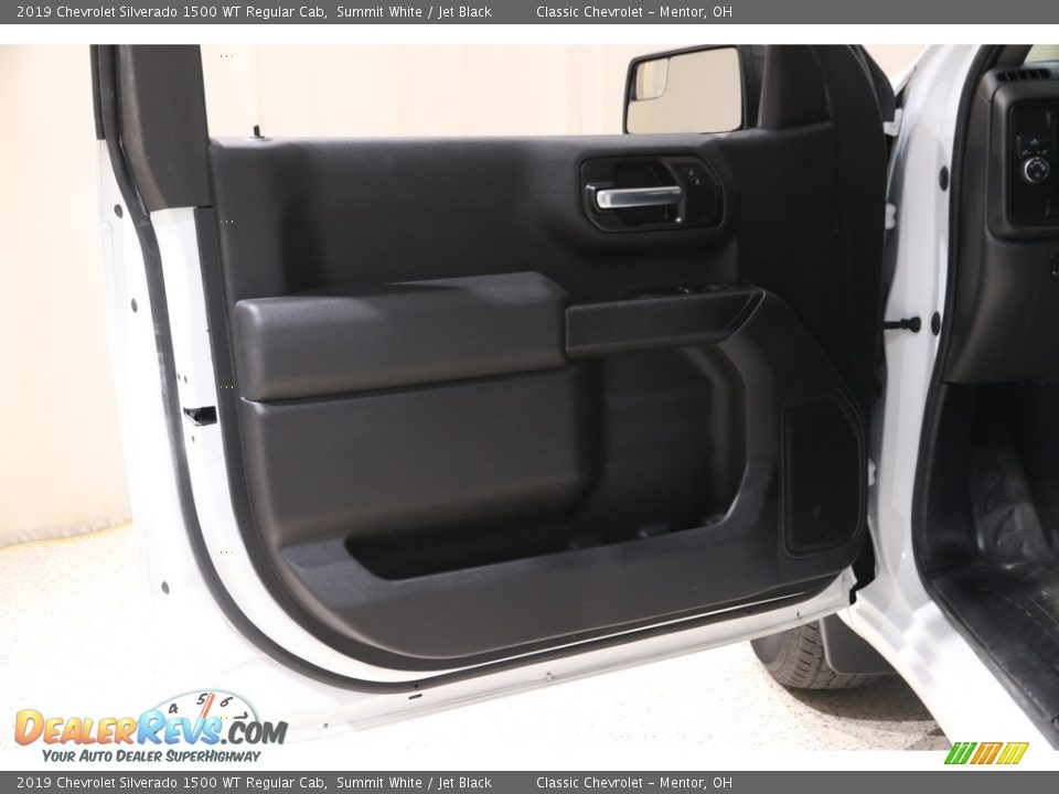 2019 Chevrolet Silverado 1500 WT Regular Cab Summit White / Jet Black Photo #4