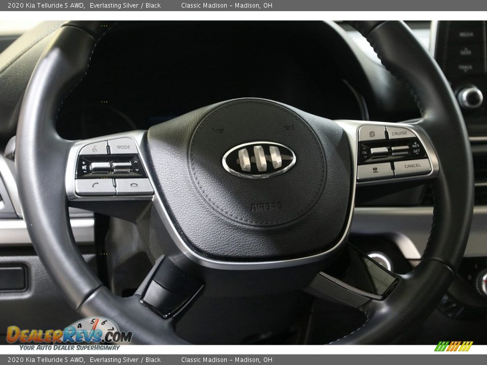 2020 Kia Telluride S AWD Everlasting Silver / Black Photo #7
