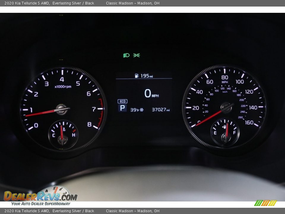 2020 Kia Telluride S AWD Everlasting Silver / Black Photo #8