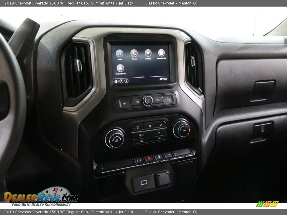 2019 Chevrolet Silverado 1500 WT Regular Cab Summit White / Jet Black Photo #9