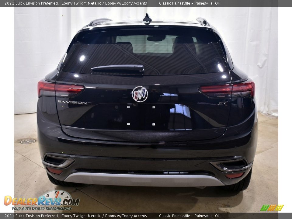 2021 Buick Envision Preferred Ebony Twilight Metallic / Ebony w/Ebony Accents Photo #3