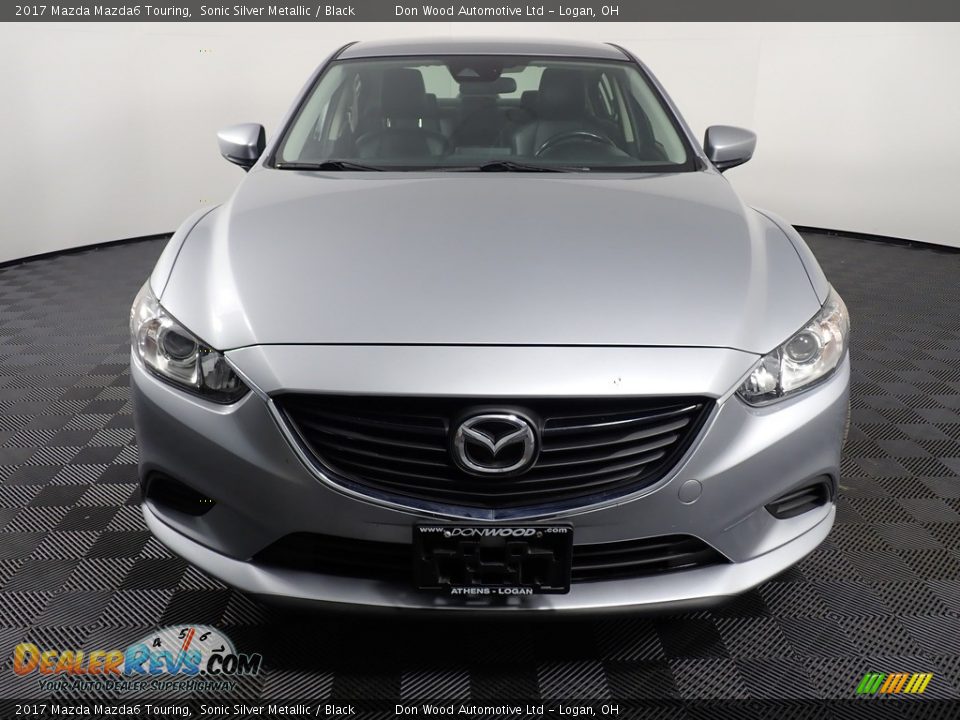 2017 Mazda Mazda6 Touring Sonic Silver Metallic / Black Photo #5