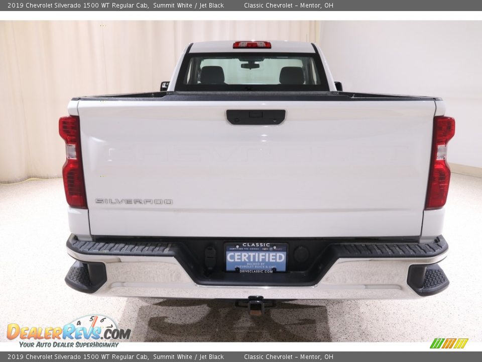 2019 Chevrolet Silverado 1500 WT Regular Cab Summit White / Jet Black Photo #15