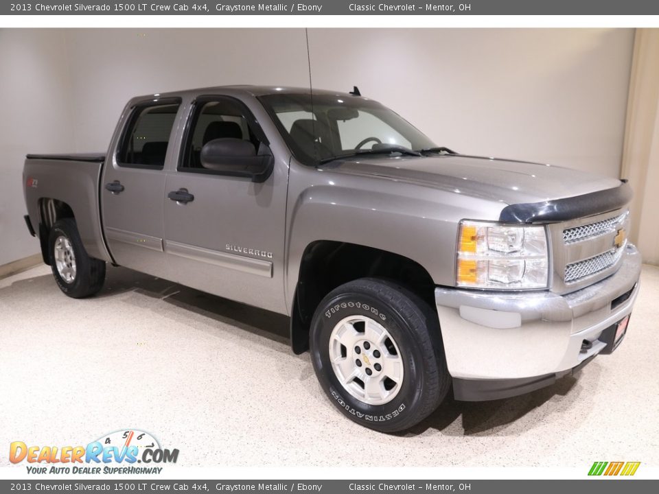 2013 Chevrolet Silverado 1500 LT Crew Cab 4x4 Graystone Metallic / Ebony Photo #1