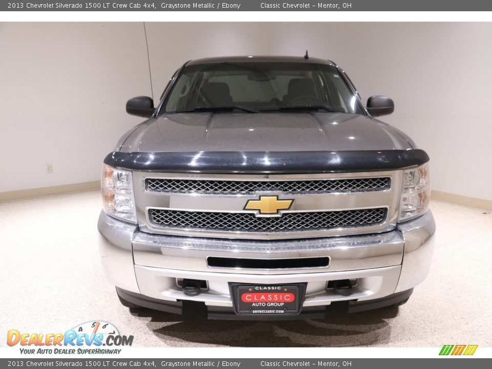 2013 Chevrolet Silverado 1500 LT Crew Cab 4x4 Graystone Metallic / Ebony Photo #2