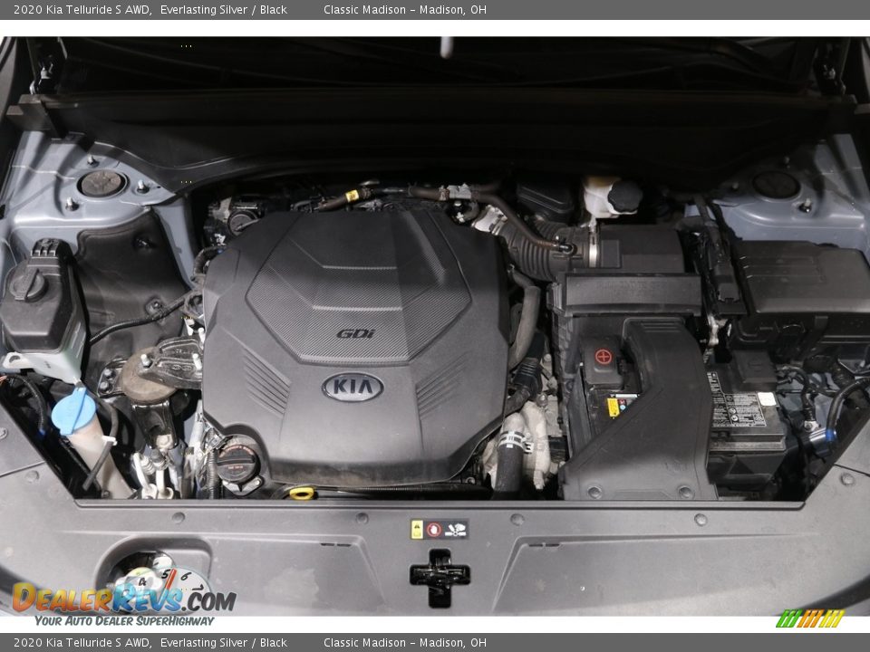 2020 Kia Telluride S AWD Everlasting Silver / Black Photo #21