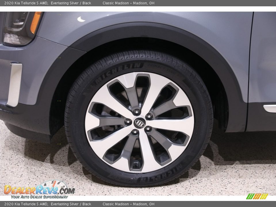 2020 Kia Telluride S AWD Everlasting Silver / Black Photo #22