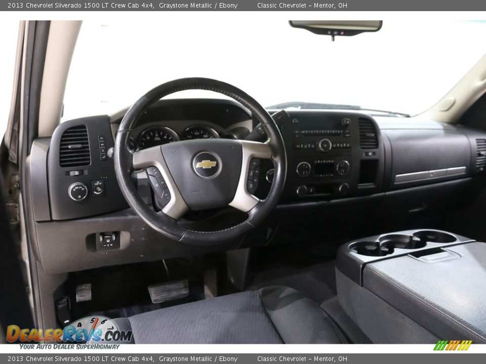 2013 Chevrolet Silverado 1500 LT Crew Cab 4x4 Graystone Metallic / Ebony Photo #6