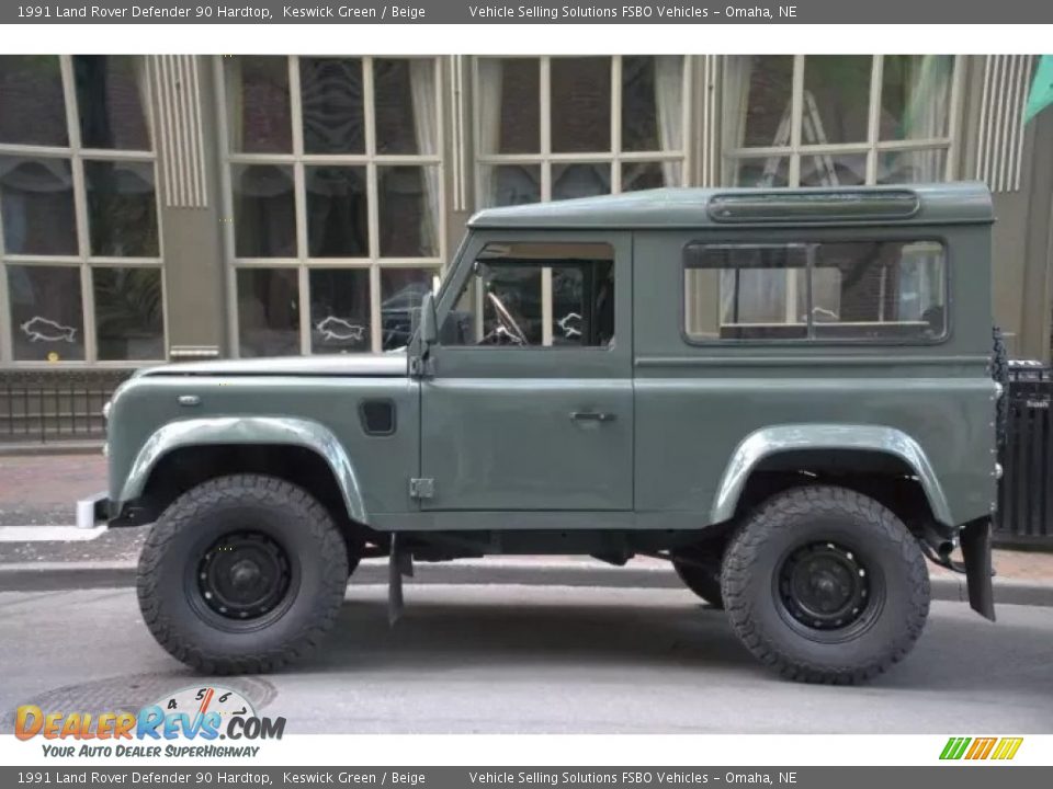 Keswick Green 1991 Land Rover Defender 90 Hardtop Photo #2