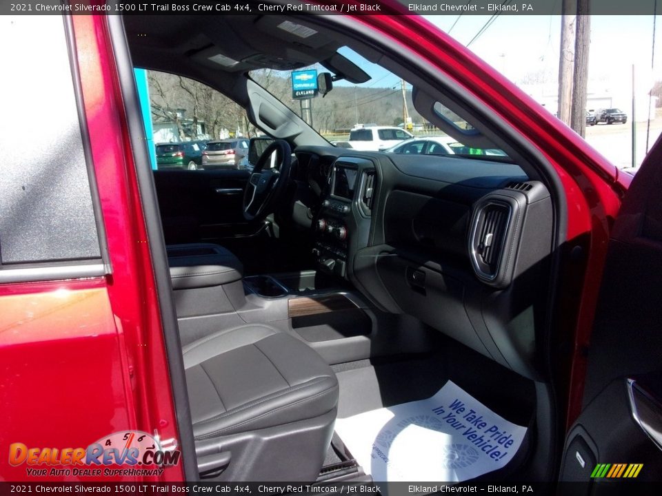2021 Chevrolet Silverado 1500 LT Trail Boss Crew Cab 4x4 Cherry Red Tintcoat / Jet Black Photo #18