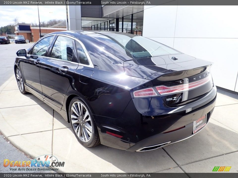 2020 Lincoln MKZ Reserve Infinite Black / Ebony/Terracotta Photo #3