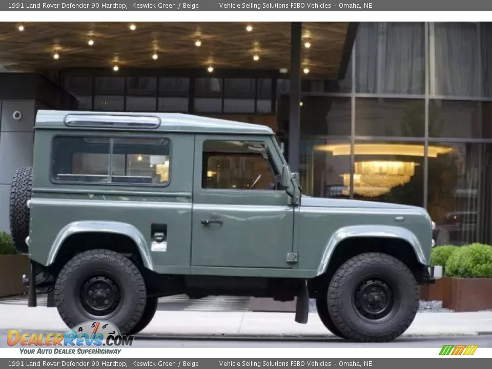 Keswick Green 1991 Land Rover Defender 90 Hardtop Photo #4