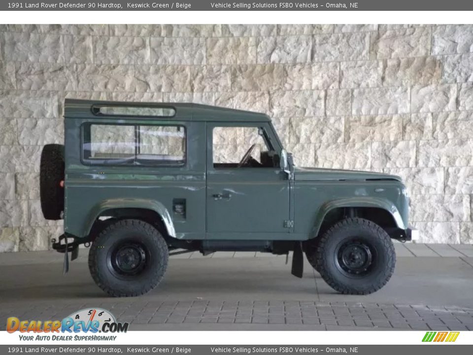 Keswick Green 1991 Land Rover Defender 90 Hardtop Photo #5