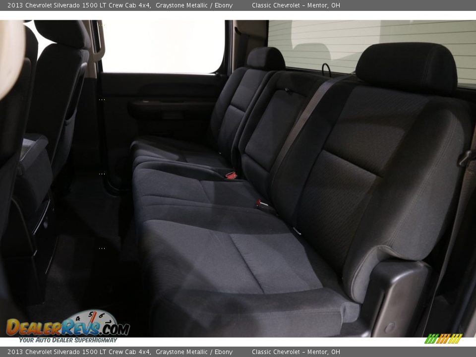 2013 Chevrolet Silverado 1500 LT Crew Cab 4x4 Graystone Metallic / Ebony Photo #14