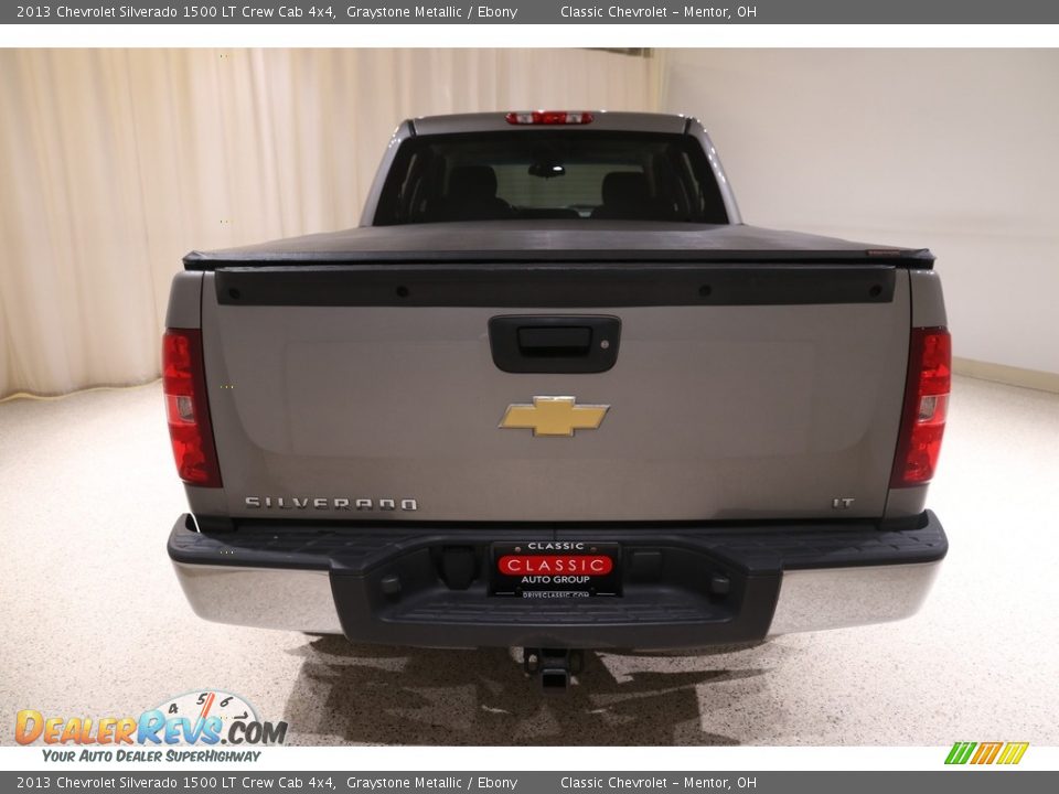 2013 Chevrolet Silverado 1500 LT Crew Cab 4x4 Graystone Metallic / Ebony Photo #15