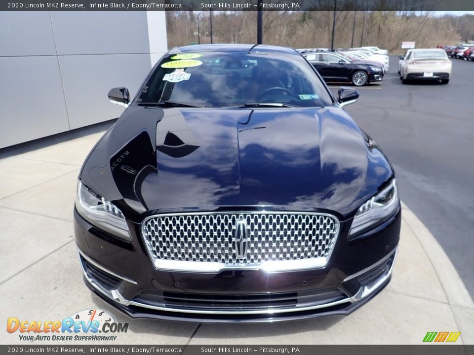 2020 Lincoln MKZ Reserve Infinite Black / Ebony/Terracotta Photo #9