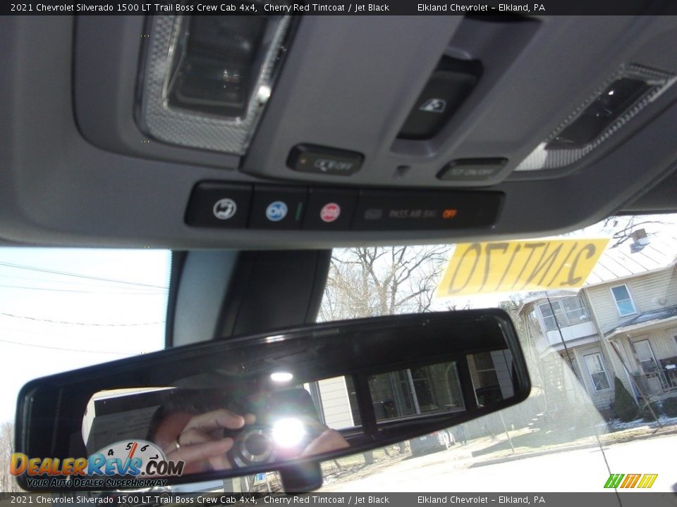 2021 Chevrolet Silverado 1500 LT Trail Boss Crew Cab 4x4 Cherry Red Tintcoat / Jet Black Photo #33