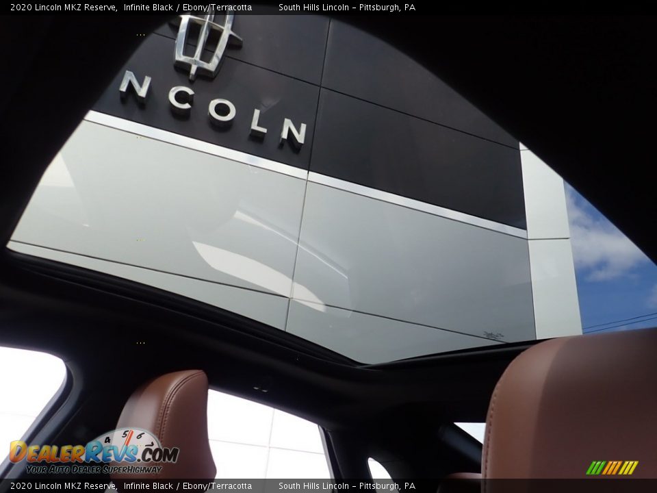 2020 Lincoln MKZ Reserve Infinite Black / Ebony/Terracotta Photo #20