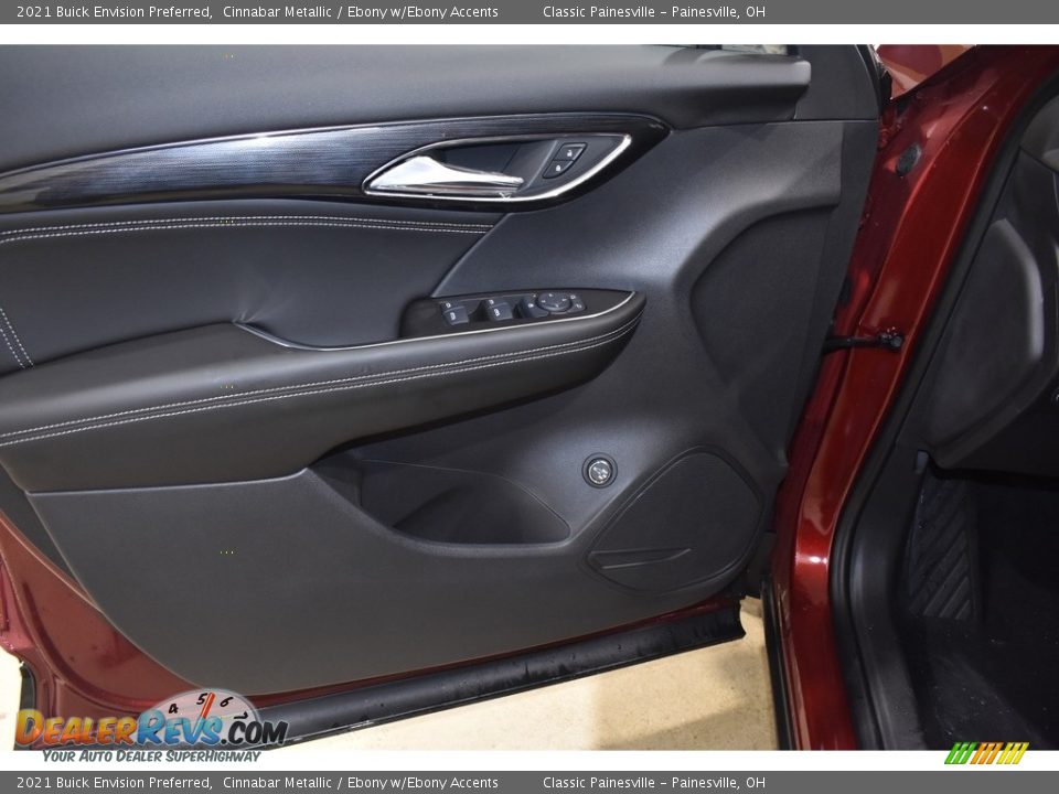 2021 Buick Envision Preferred Cinnabar Metallic / Ebony w/Ebony Accents Photo #9