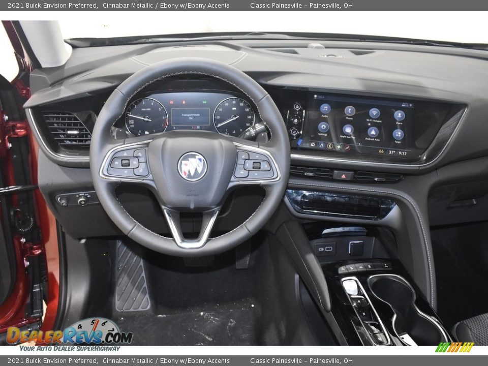 2021 Buick Envision Preferred Cinnabar Metallic / Ebony w/Ebony Accents Photo #11