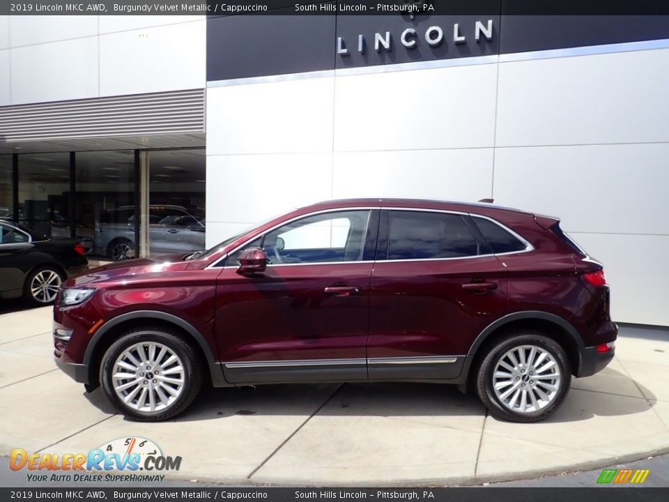 Burgundy Velvet Metallic 2019 Lincoln MKC AWD Photo #2