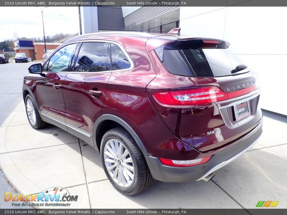 2019 Lincoln MKC AWD Burgundy Velvet Metallic / Cappuccino Photo #3