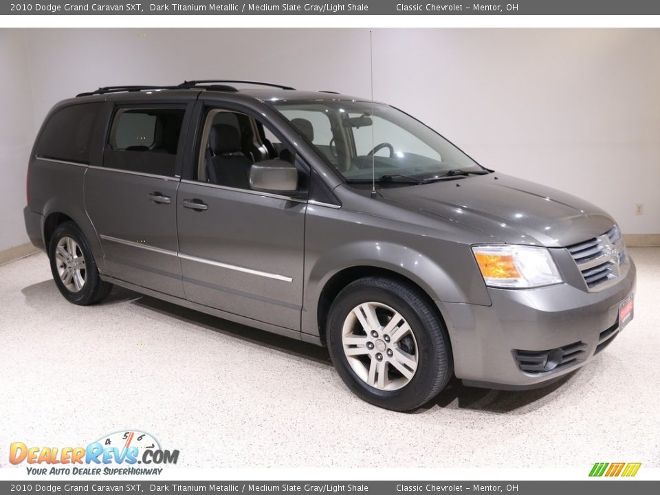 2010 Dodge Grand Caravan SXT Dark Titanium Metallic / Medium Slate Gray/Light Shale Photo #1