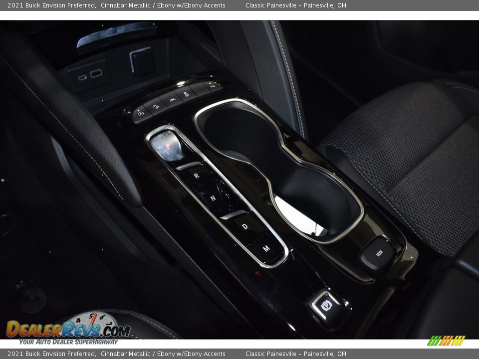 2021 Buick Envision Preferred Cinnabar Metallic / Ebony w/Ebony Accents Photo #14