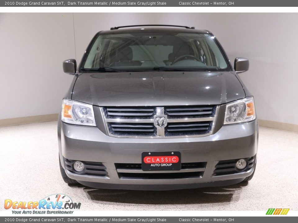 2010 Dodge Grand Caravan SXT Dark Titanium Metallic / Medium Slate Gray/Light Shale Photo #2