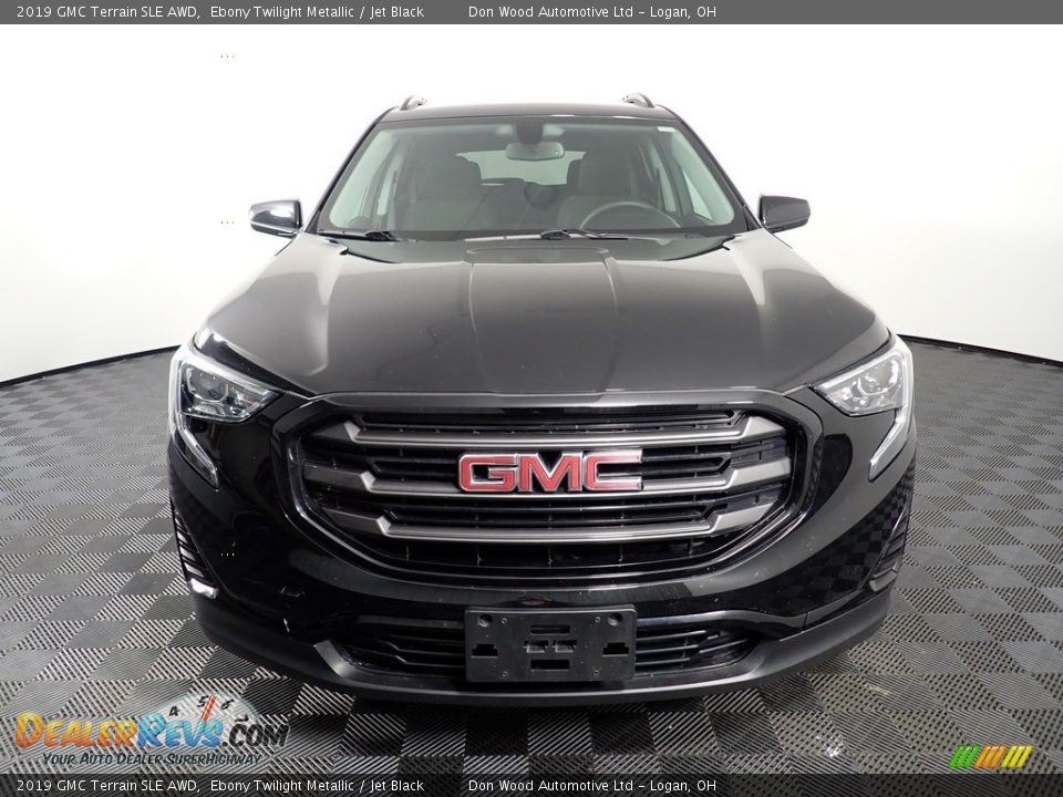 2019 GMC Terrain SLE AWD Ebony Twilight Metallic / Jet Black Photo #5