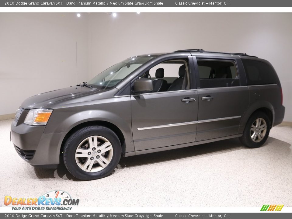 2010 Dodge Grand Caravan SXT Dark Titanium Metallic / Medium Slate Gray/Light Shale Photo #3