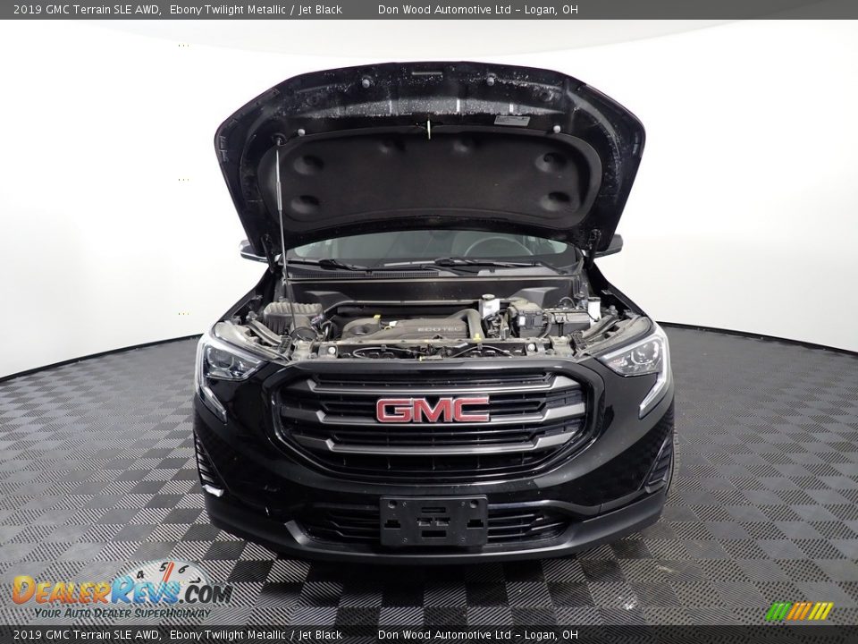 2019 GMC Terrain SLE AWD Ebony Twilight Metallic / Jet Black Photo #6