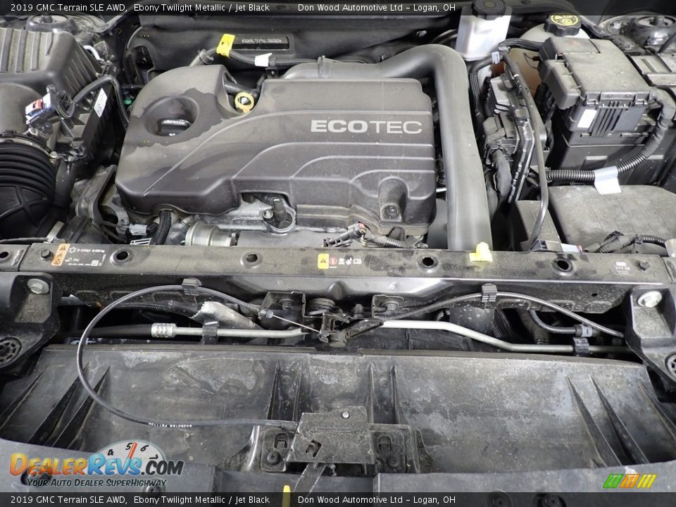 2019 GMC Terrain SLE AWD Ebony Twilight Metallic / Jet Black Photo #7